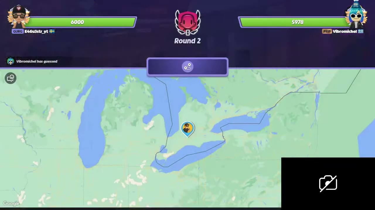 Geoguessr Duels from stream
