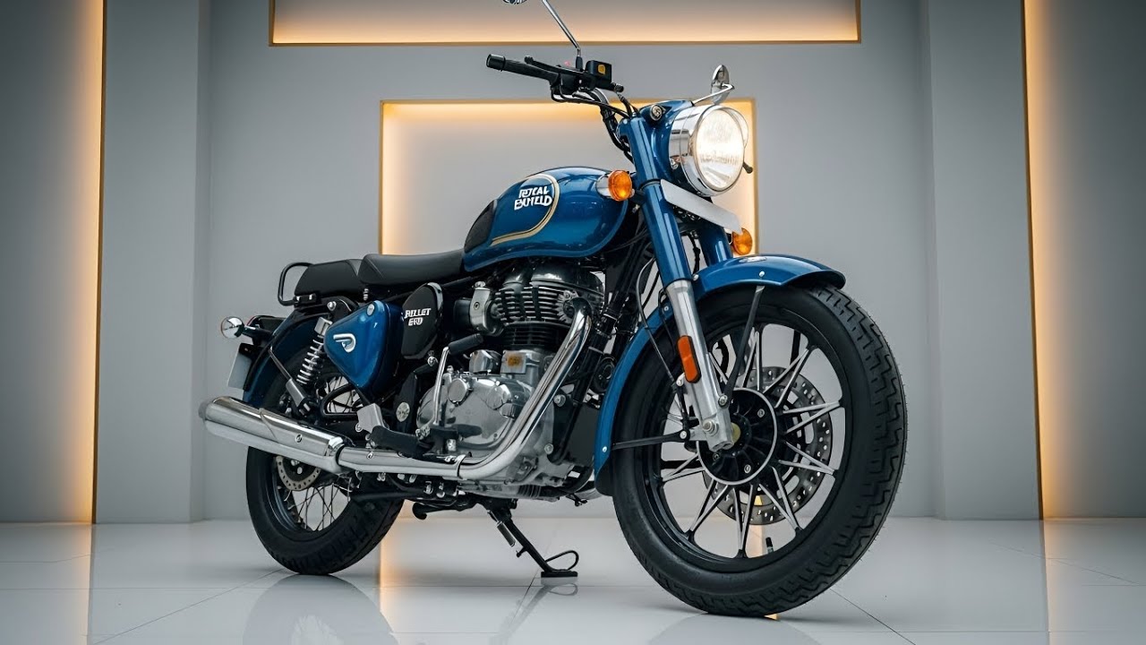 2026 Royal Enfield Bullet 650 | Battleship Blue Beast with Retro Soul & Modern Power