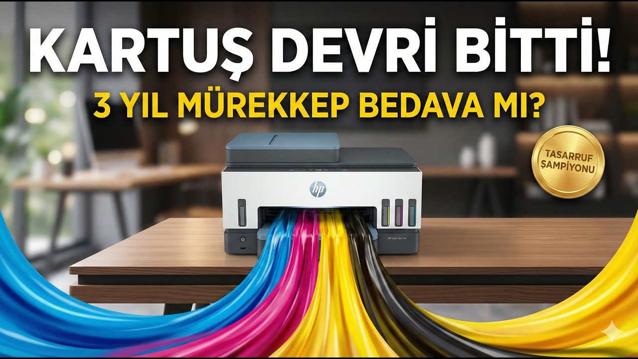 HP Smart Tank 790 incelemesi: Mürekkep kaygısı olmadan yazdırmak mümkün