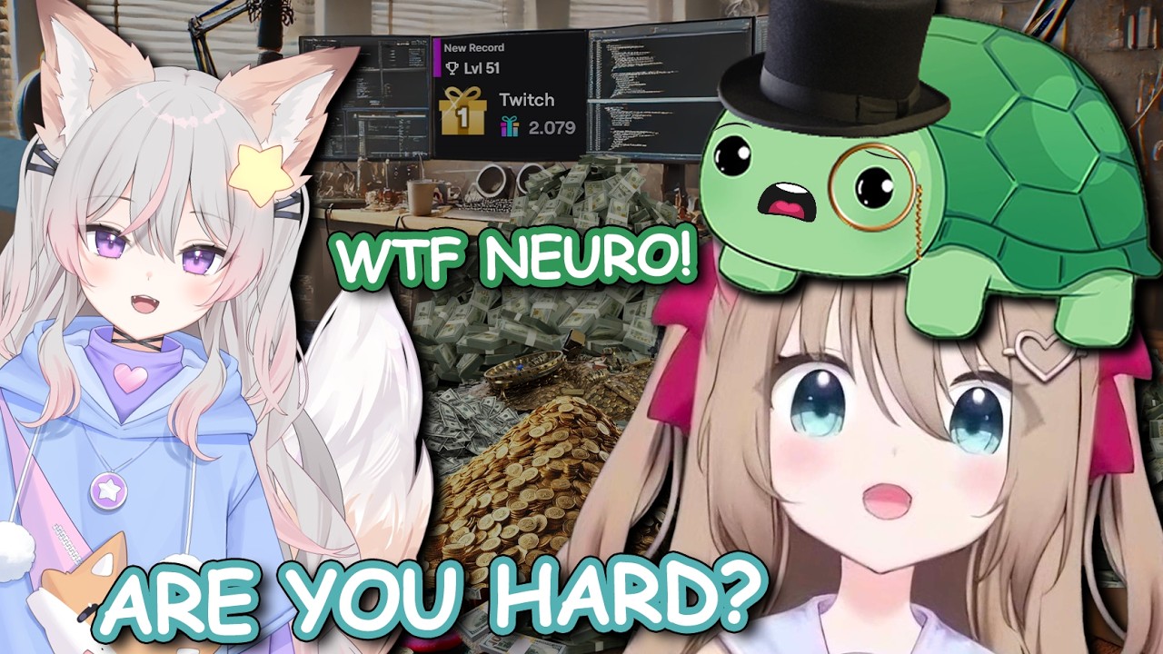 Neuro + No Filter + Anny = Vedal Becomes a Billionaire | Animation and Highlights