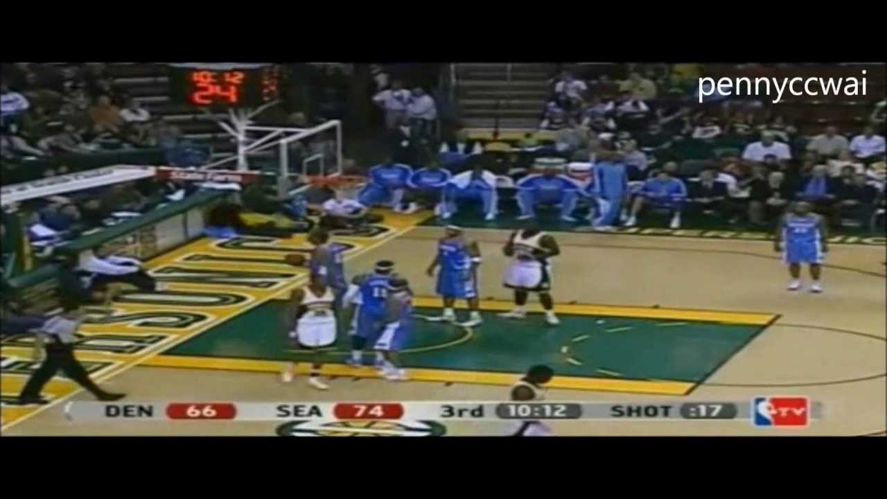 NBA Greatest Game: Allen Iverson, Melo vs. Rookie Kevin Durant (2008) *Double OT