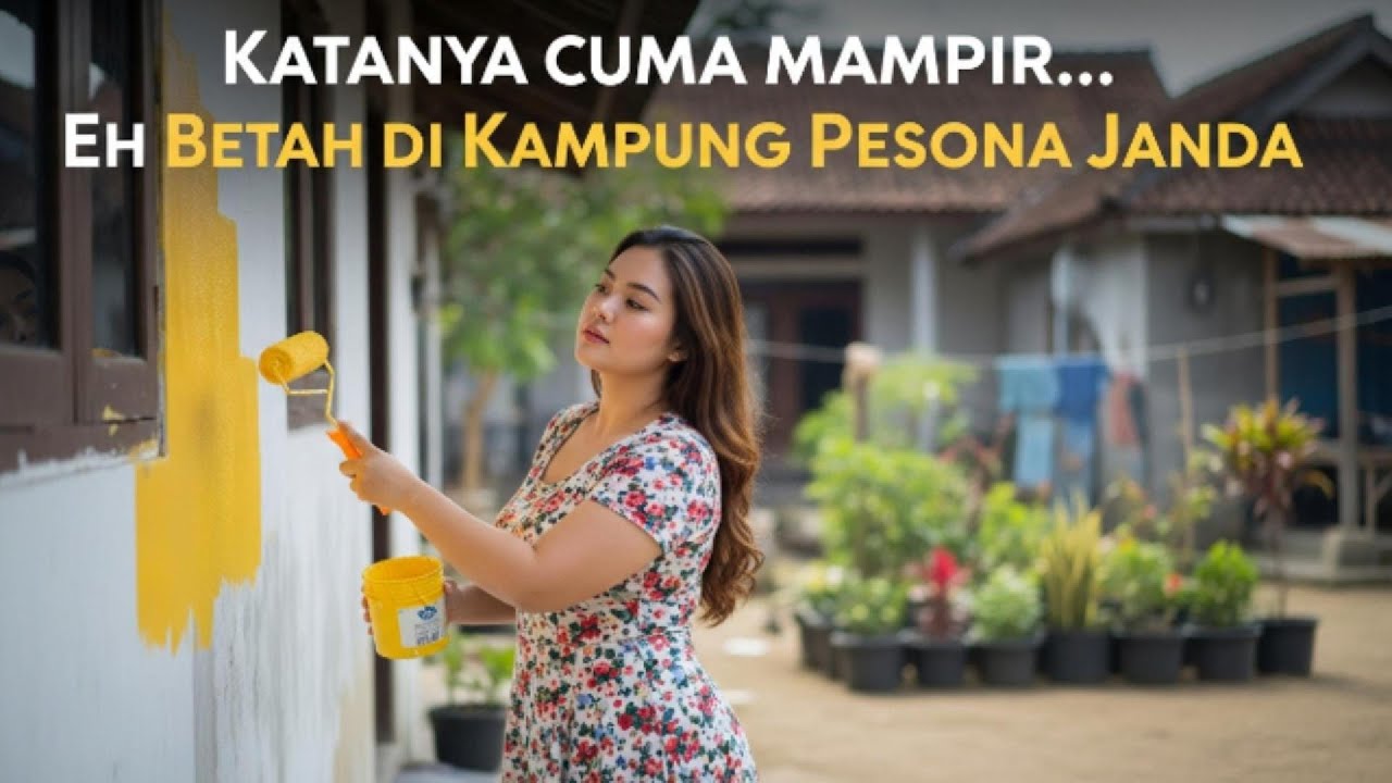 KATANYA CUMA MAMPIR ⁉ EH BETAH DI KAMPUNG PESONA JANDA