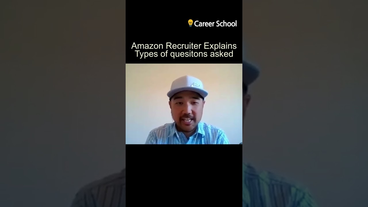 Amazon Recruiter explains question types asked 