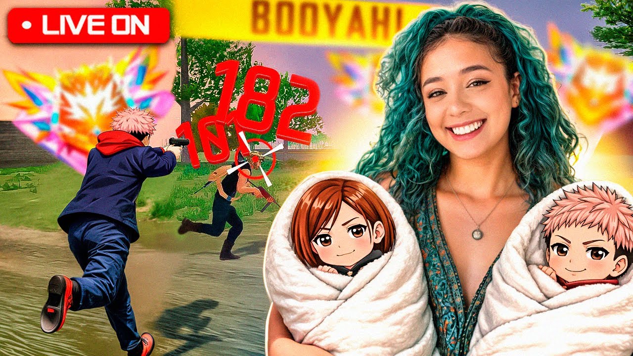 LIVE ON🔴SERÁ QUE HOJE TEM BOOYAH DA NOBARA? 🔥👀- FREEFIRE AO VIVO-FX MAISA AO VIVO🦄💙
