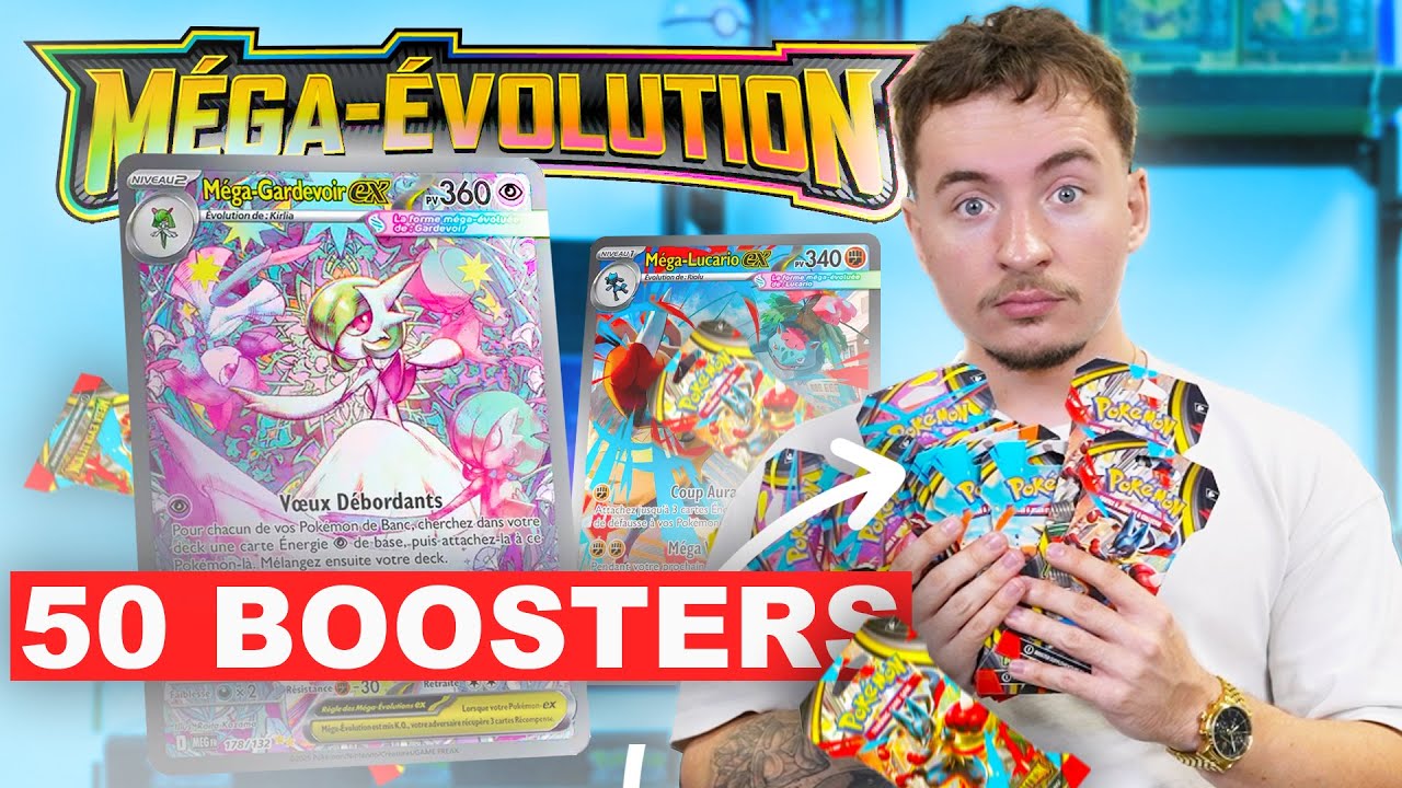 500€ de MÉGA ÉVOLUTION en AVANT PREMIERE !
