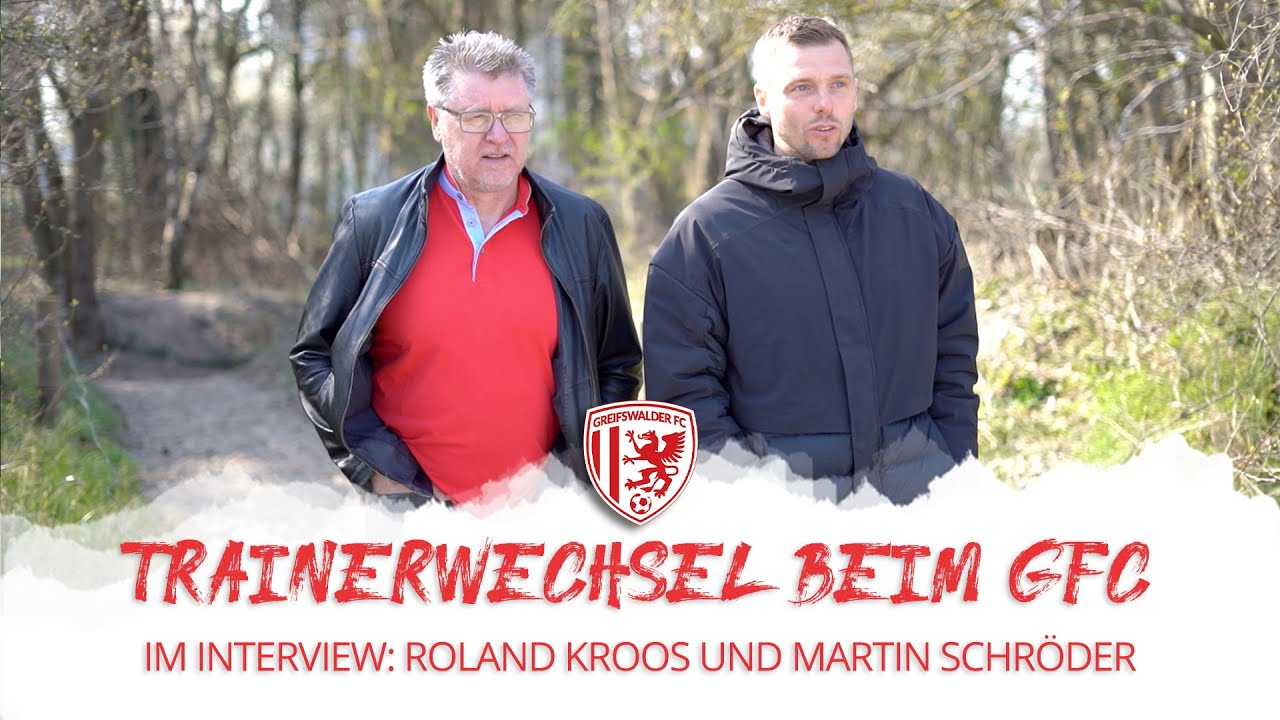 TRAINERWECHSEL BEIM GFC | Roland Kroos und Martin Schröder im Interview