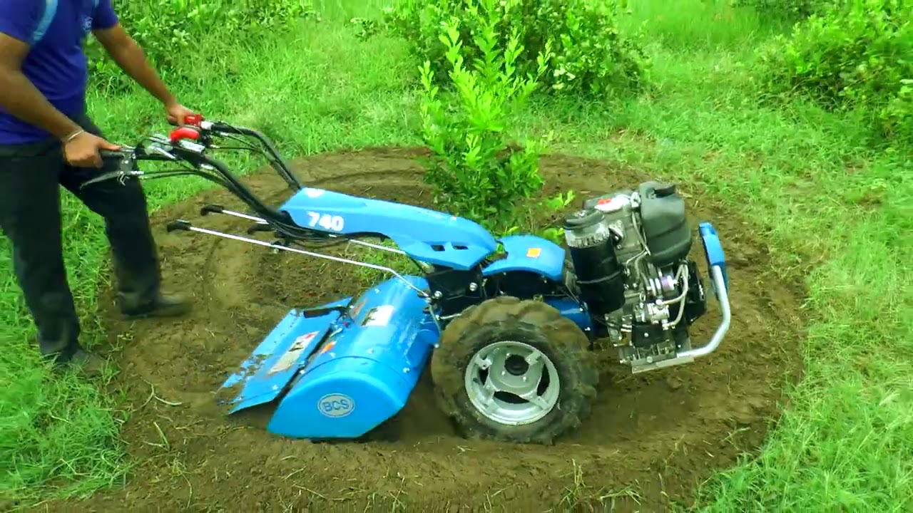 BCS Power Tiller Best Solution for Orchards & Basic Field Preparation