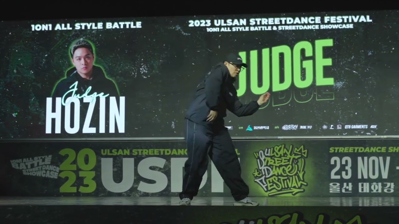 'HOZIN' U S D F JUDGE SHOWCASE 2023 ULSAN STREET DANCE FESTIVAL