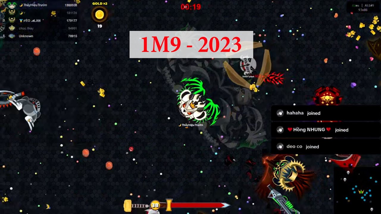 Evowars.io #197: Kỷ Niệm Buff Điểm Cuối Ngày, Cuối Tuần, Cuối Tháng, Cuối Năm 2023