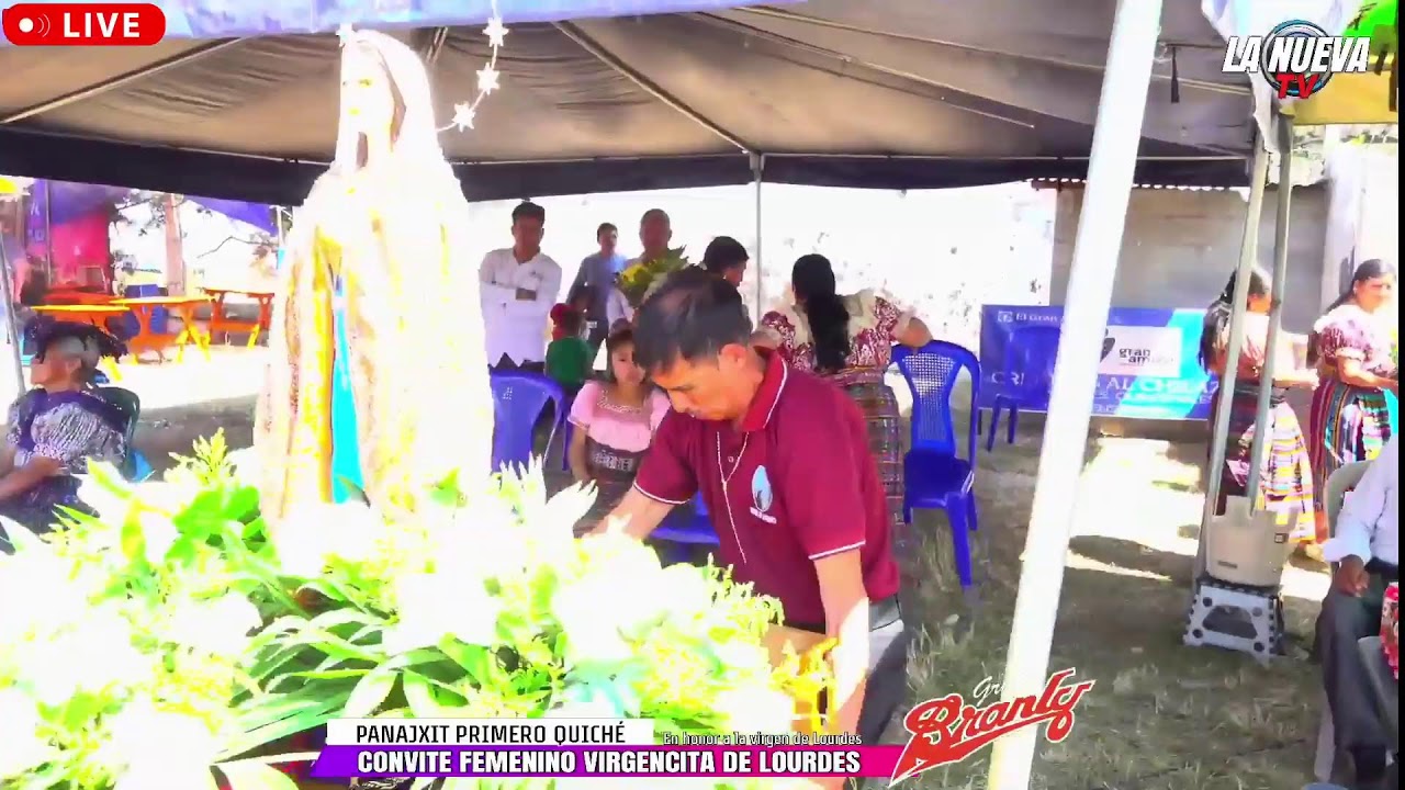 GRUPO BRANLY / PANAJXIT PRIMERO QUICHÉ / CONVITE FEMENINO VIRGENCITA DE LOURDEZ