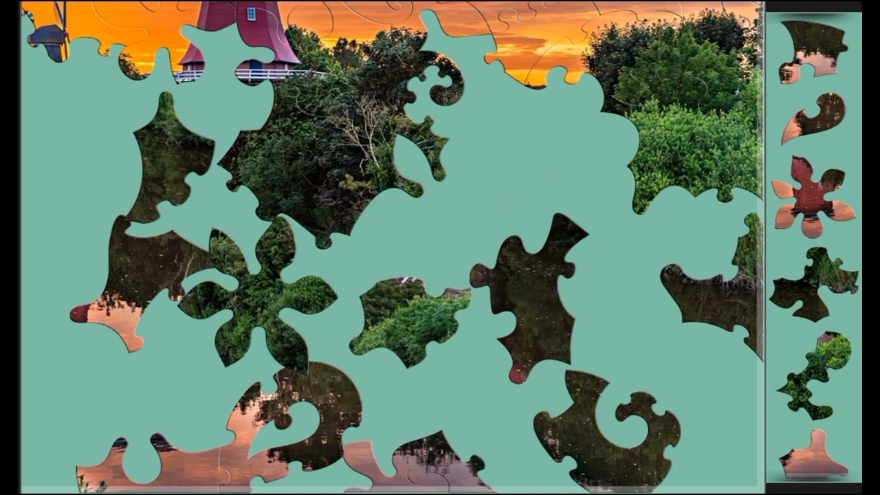 East Frisia, Germany❤️❤️ jigsaw puzzle🧩🧩 \\ @funpuzzle1122 