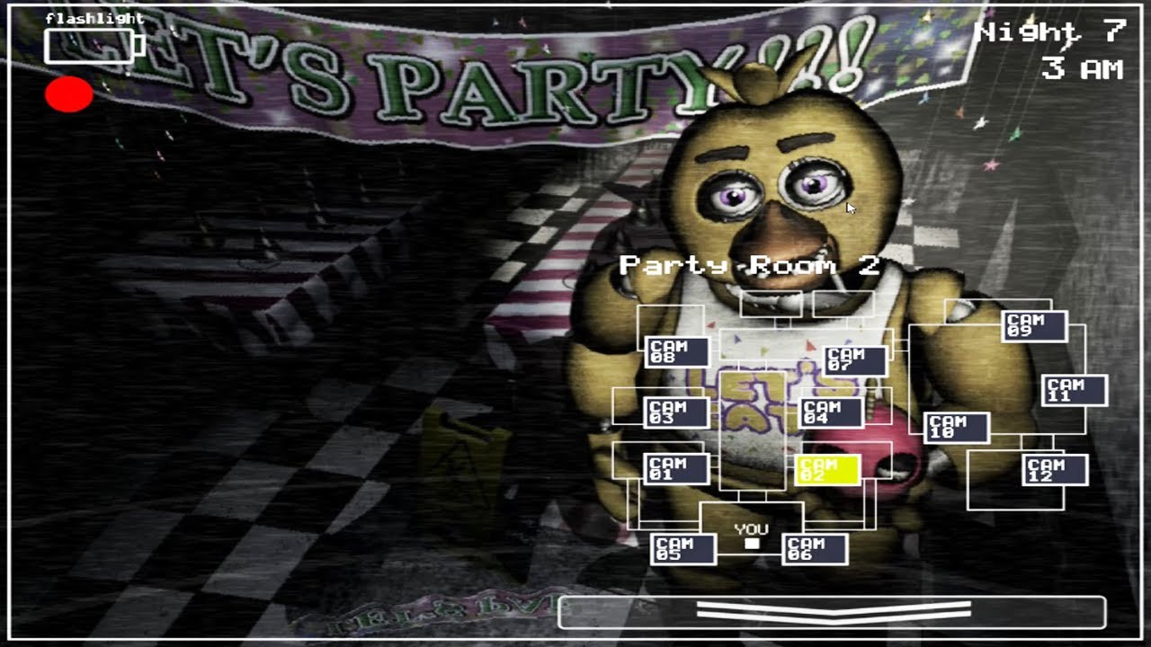 Chica из FNaF 1 присоединился к FNaF 2! (FNaF 2 Мод)