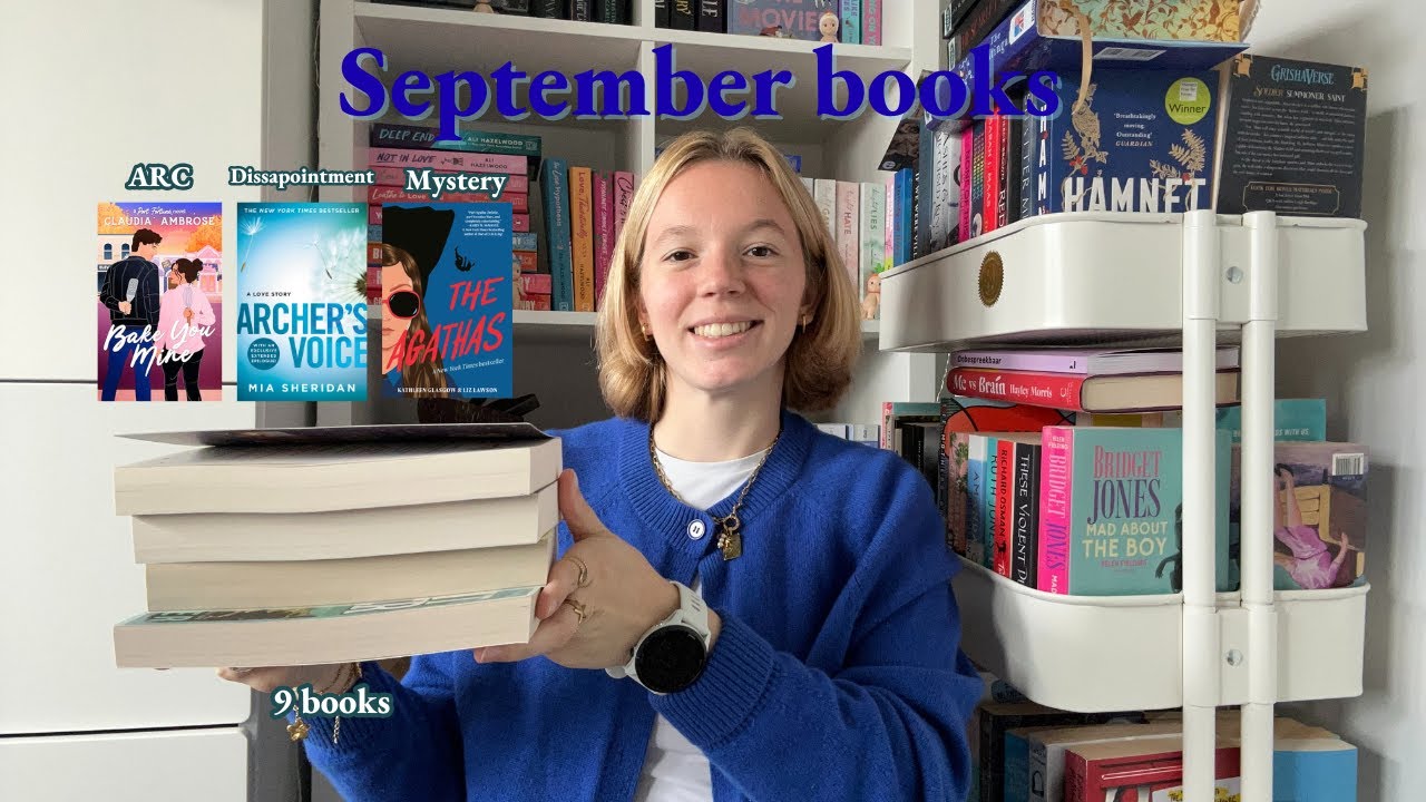 September wrap-up - 9 books, dnf's, arc and more ⭐️📖🍁