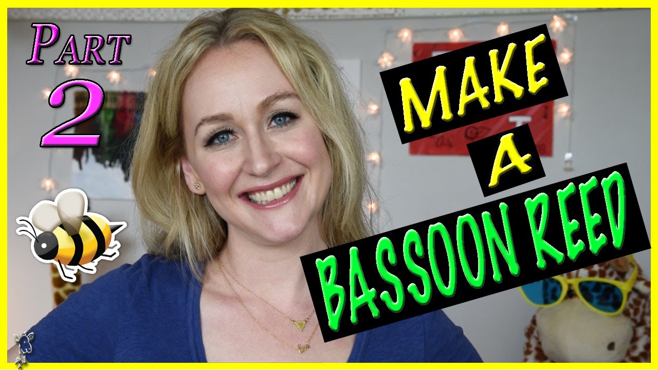MAKE A BASSOON REED PART 2: Scoring, Forming, Wires and Rounding the Tube