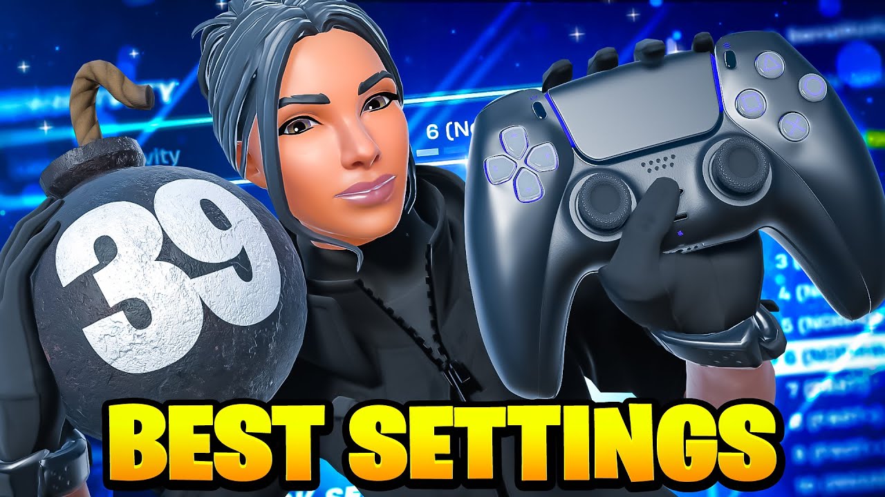 *NEW* BEST Controller SETTINGS + Sensitivity in Chapter 7 Season 1 🎮 ( Fortnite Reload Gameplay)
