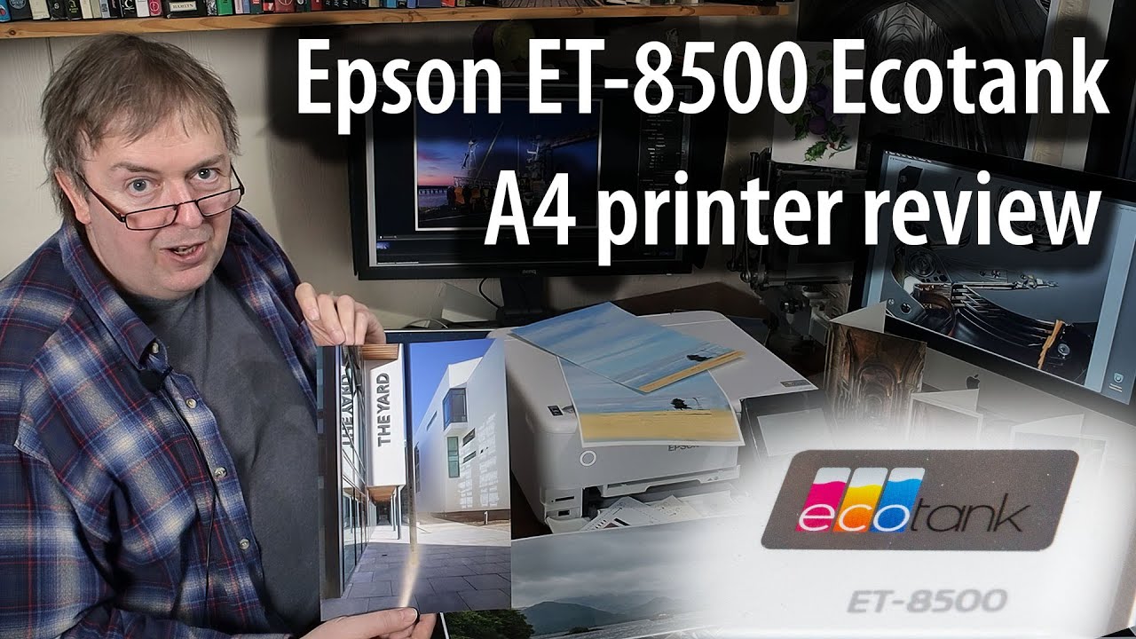 Epson ET-8500 A4/8.5" EcoTank All-in-one printer review - A great printer to learn printing with?