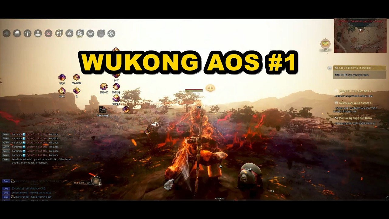 BDO | WUKONG AOS PVP MONTAGE  1vX ! #1 | BLACK DESERT ONLİNE EU