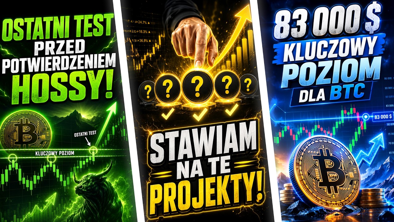 BITCOIN HOSSA POTWIERDZONA? kluczowy poziom, MUSISZ TO ZOBACZYĆ!