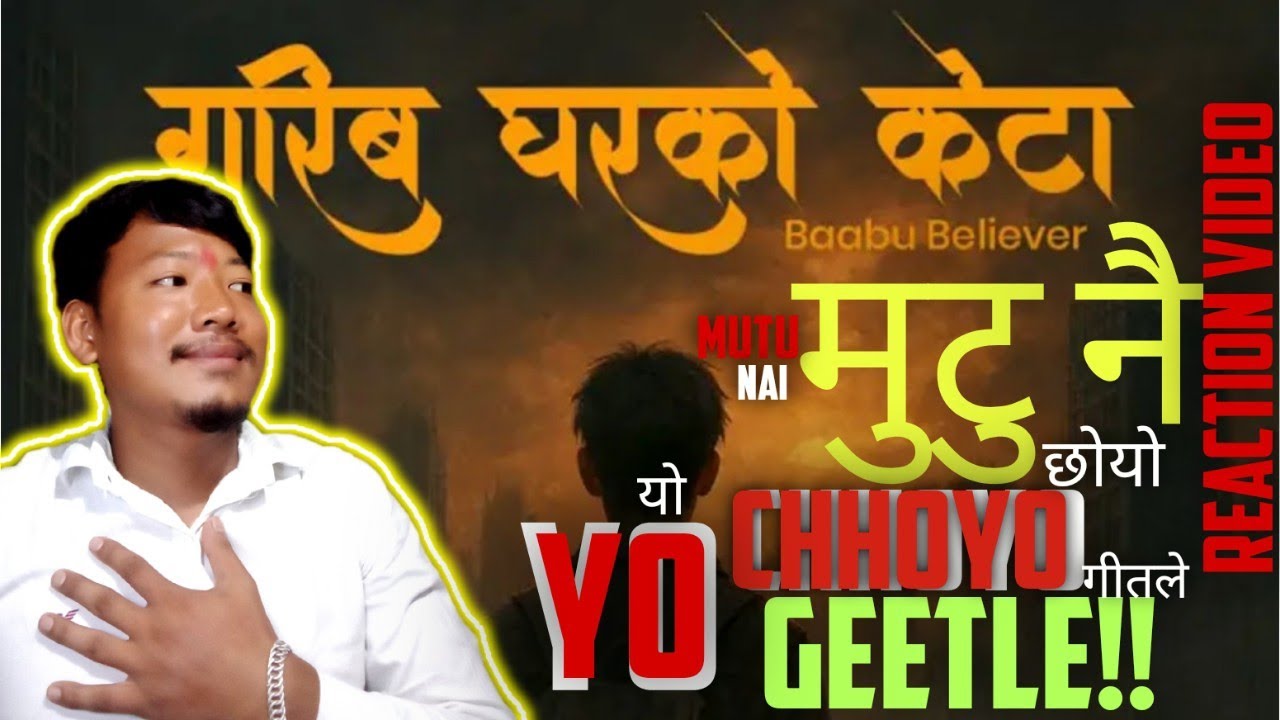 Garib Gharko Keta – Baabu Believer | Nepali Rap Reaction | Onetake Reacts