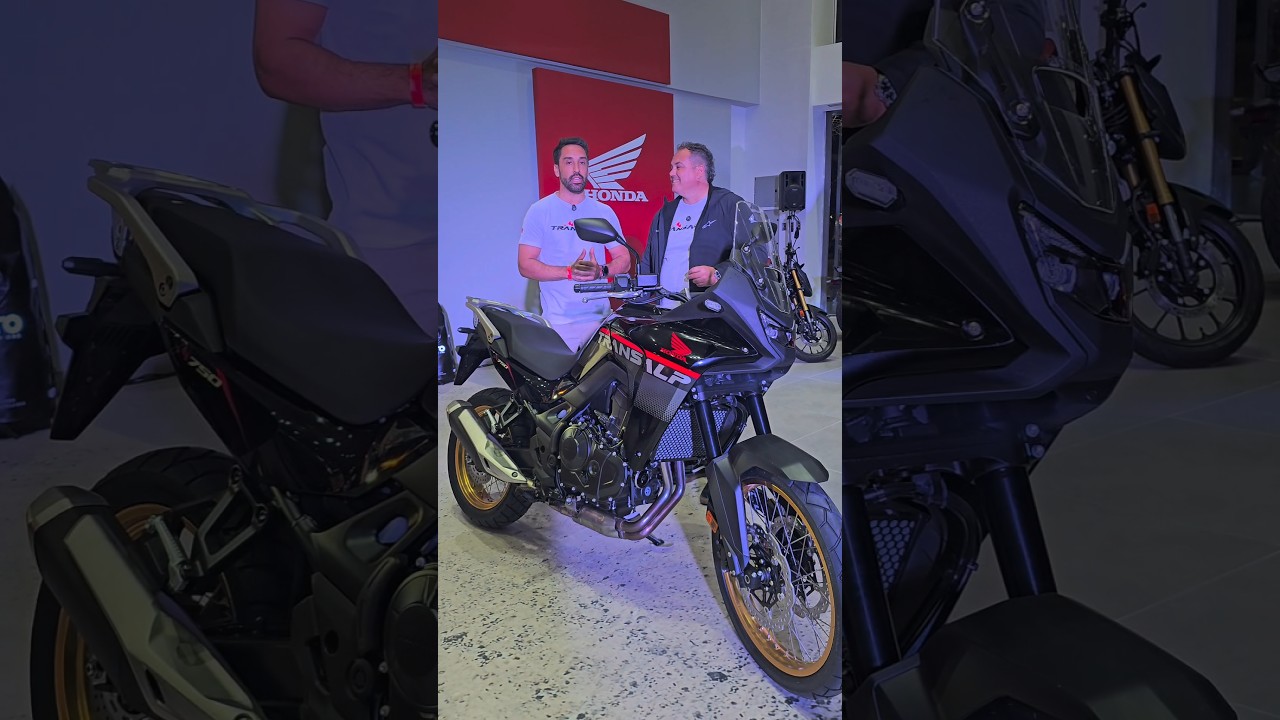 Presentaci&oacute;n Honda transalp 750 entrevistamos a Andy Alba ejecutivo de ventas motos de Honda Arg