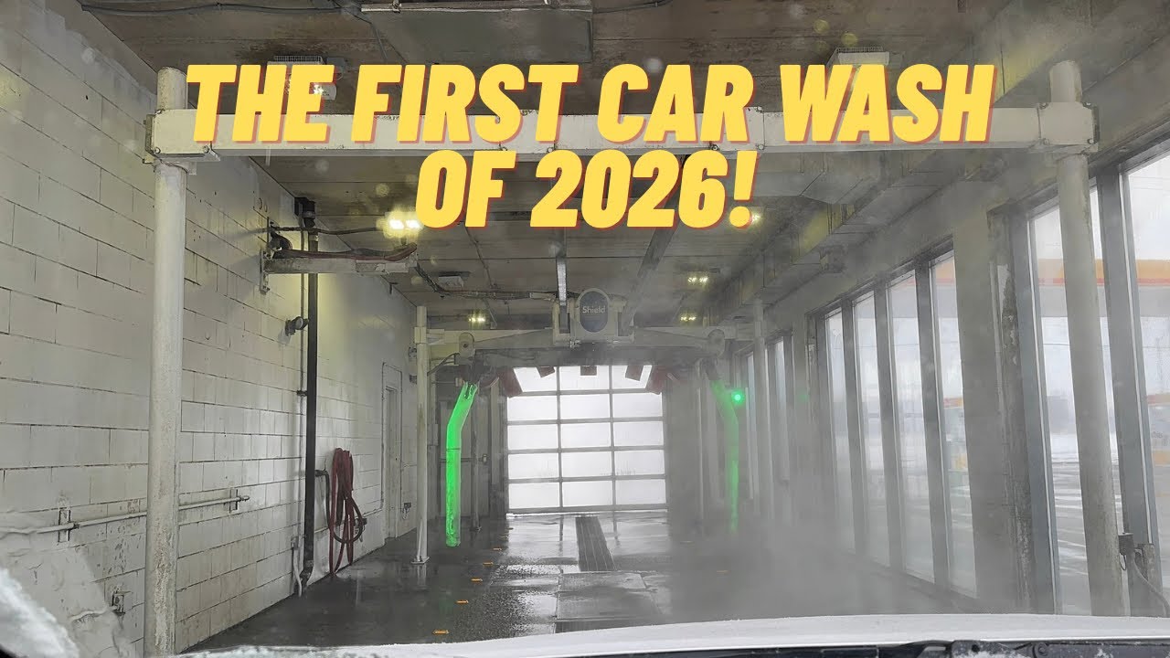 (First Car Wash Of 2026) Nice Belanger Kondor KL2 At A Shell Car Wash In Bradford (2026 Retake)