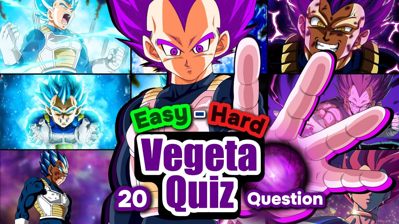 Vegeta | Only real Vegeta fans are able to score 20/20 on this quiz!
