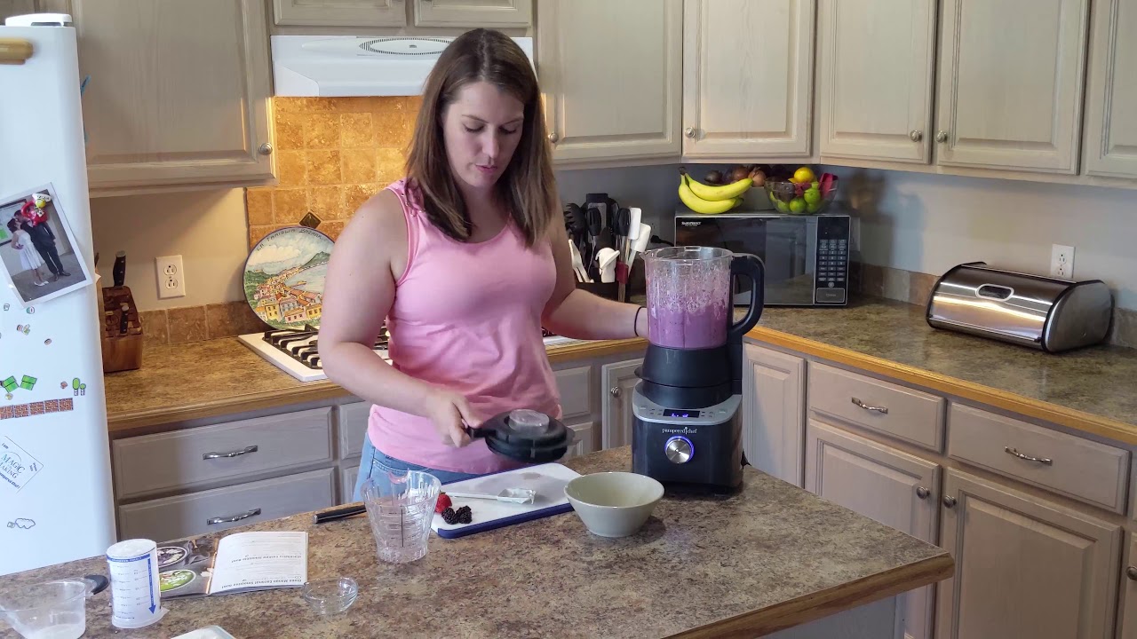 Pampered Chef Deluxe Cooking Blender - Smoothie Bowl