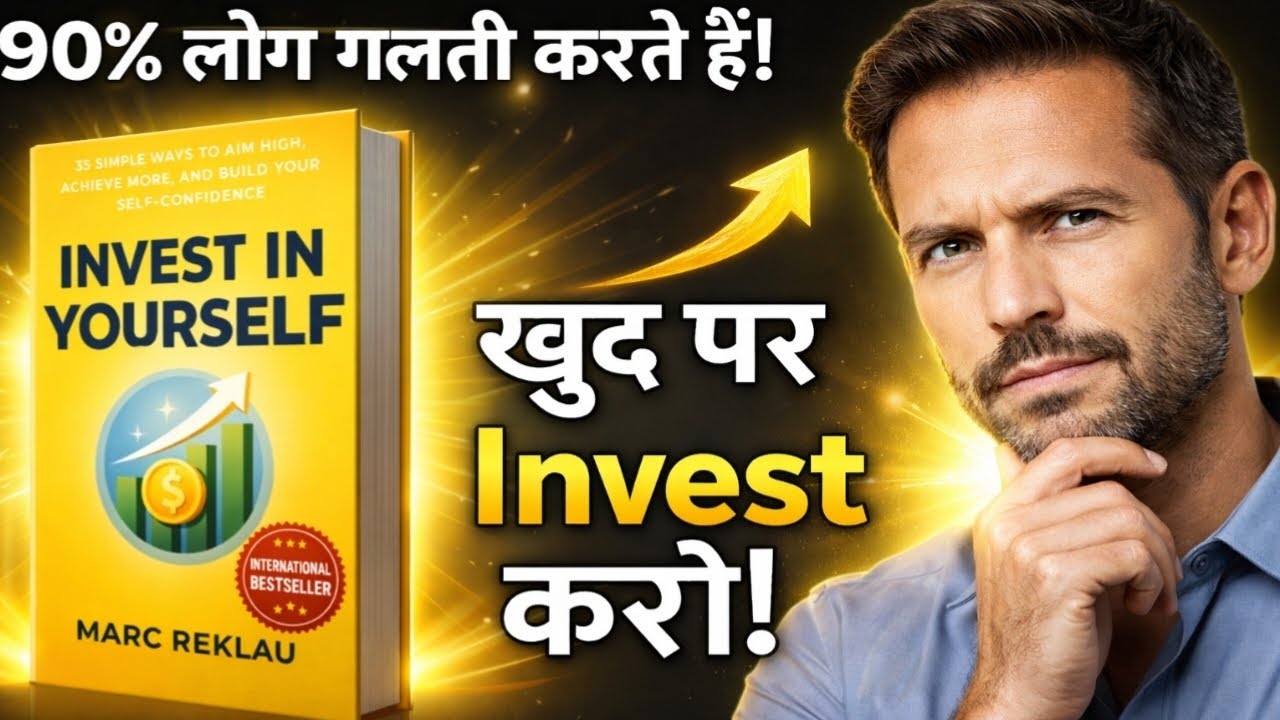 Invest In Yourself Hindi Summary | 90% लोग खुद पर Invest नहीं करते!