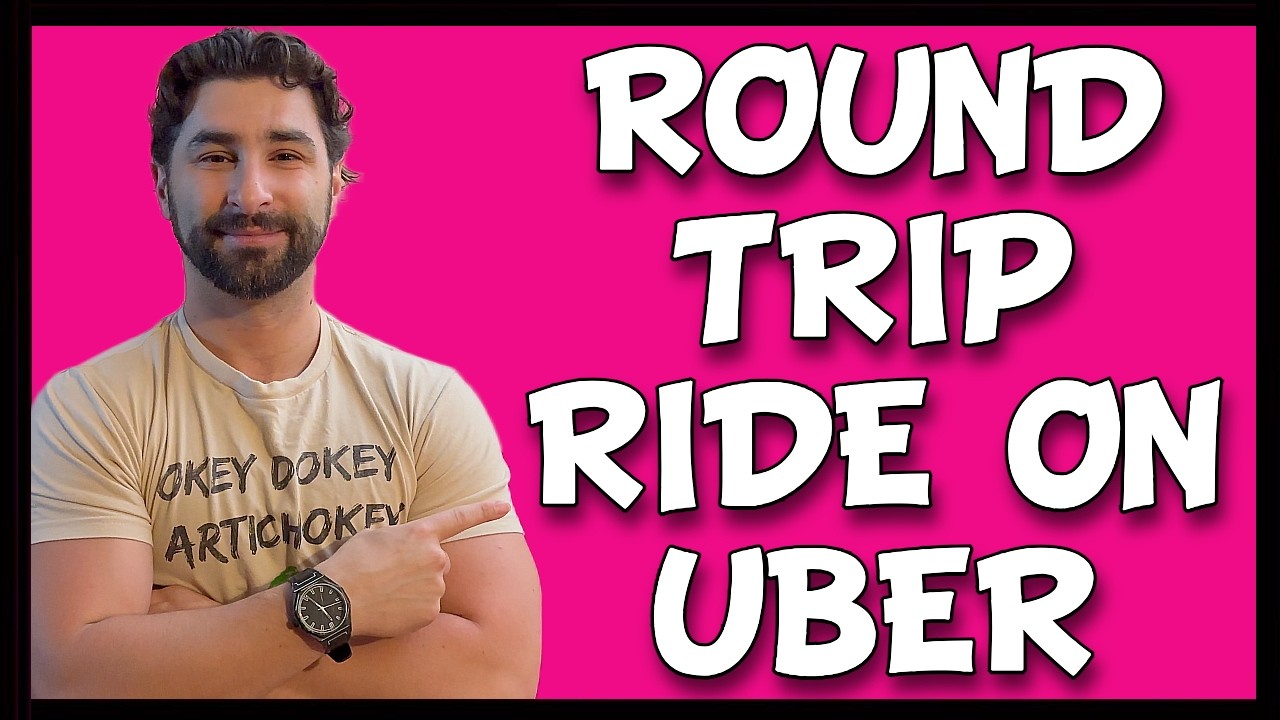 How to Book a Round Trip Uber Ride on the Uber App