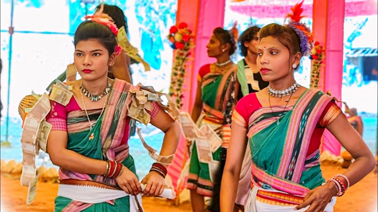 କଟିଙ୍ଗପଦର ଲେଡ଼ିସ୍ କୀର୍ତ୍ତନ ସମ୍ବଲପୁରୀ ଗୀତ💐 Katingpdar Ledish kirtan Sambalpuri Dhamaka dance💐