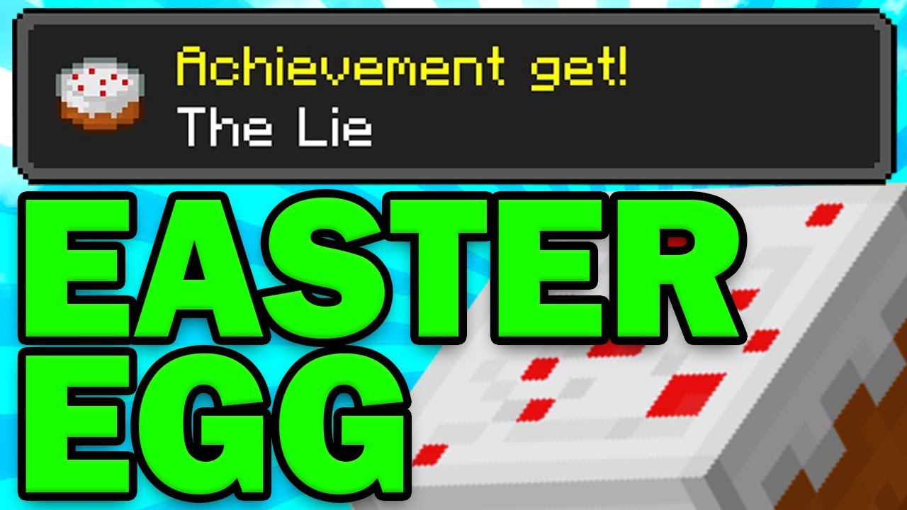 Easter Eggs in Minecraft Achievements