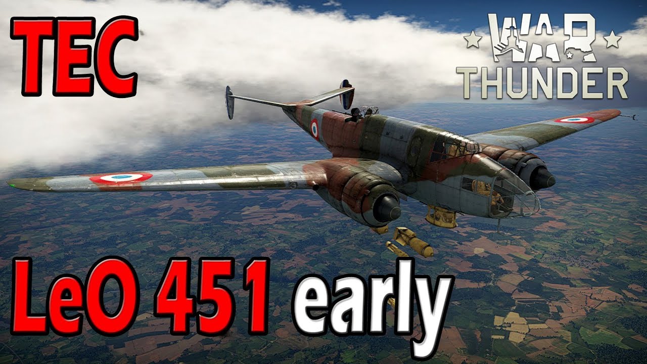 War Thunder - Update 1.73 - LeO 451 early