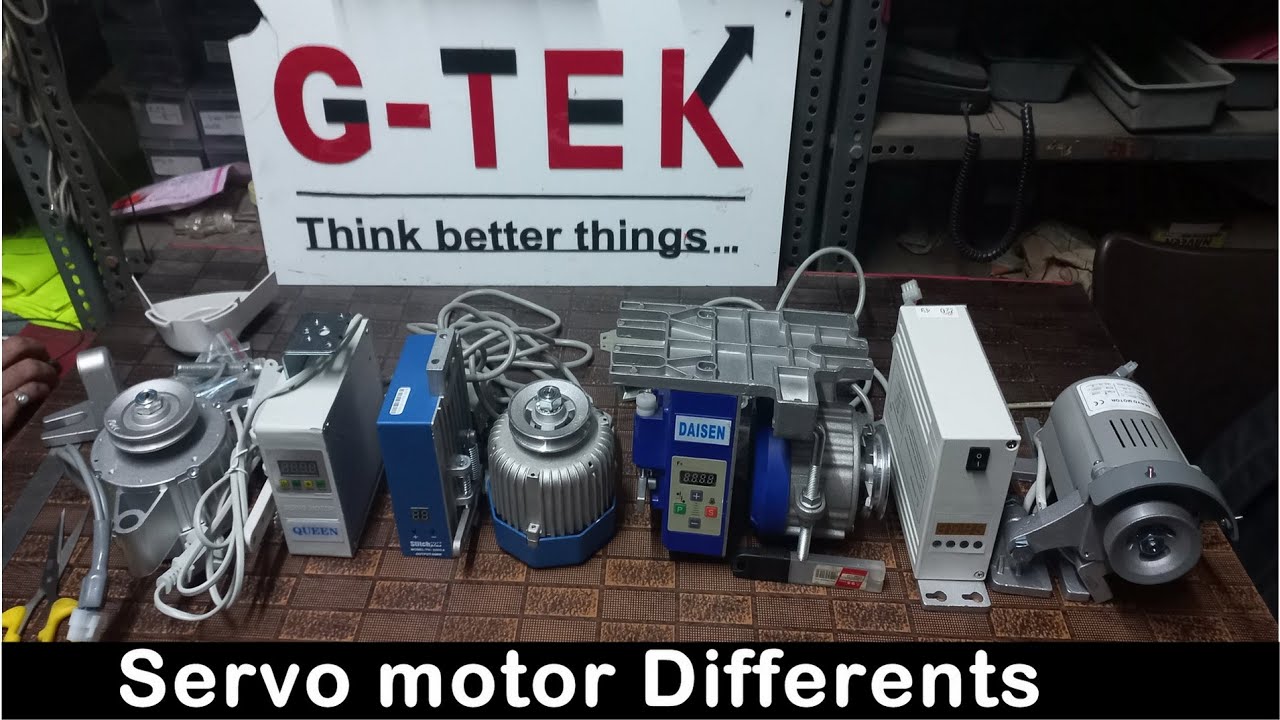 Sewing Machine Different Type Servo Motor Specification , Power Saver Motor , High Speed Motor