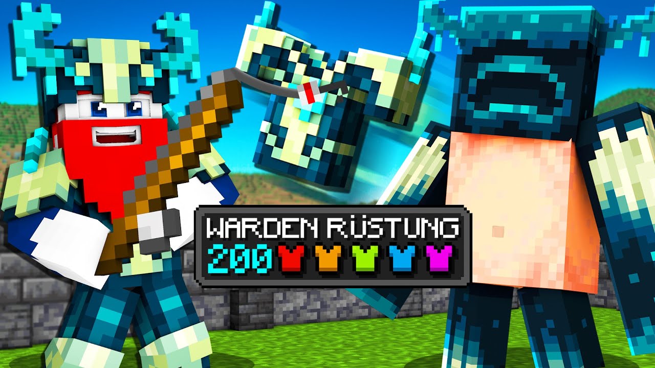 WARDEN RÜSTUNG in Minecraft