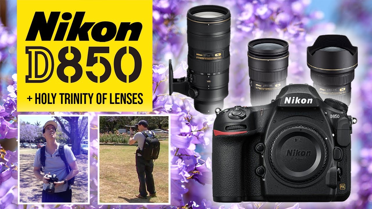 Nikon D850 + Holy Trinity Of Lenses | Jacaranda Trees In Full Bloom