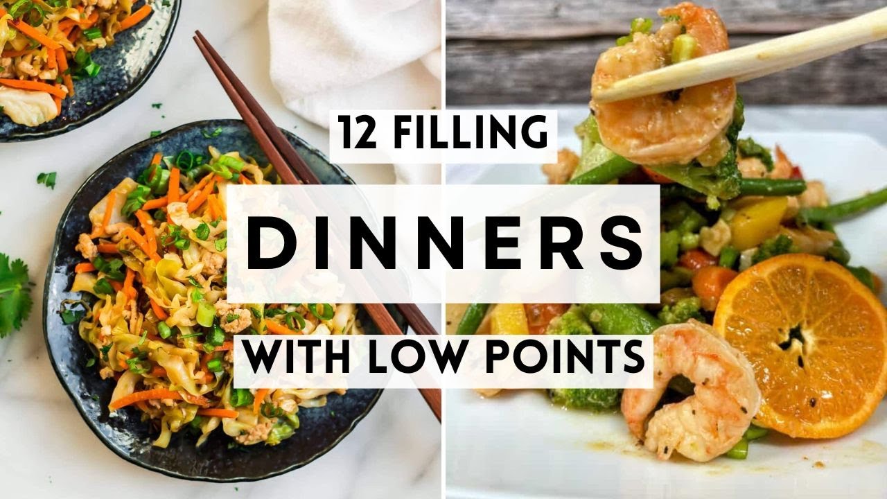 12 Filling Dinners With Low Points  #WeightLossRecipes, #EasyDinnerIdeas #sharpaspirant