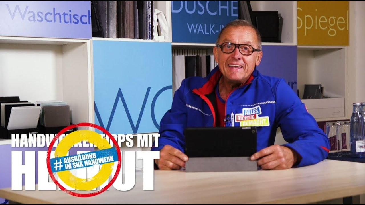 Handwerkertipps mit Helmut - Folge 9: Ausbildung im SHK-Handwerk