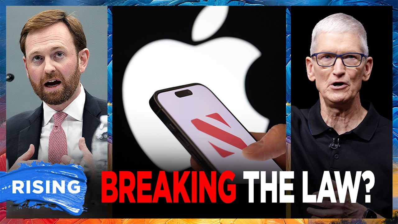 Apple's Tim Cook WARNED Of Possible VIOLATION Over Alleged News App Left-Wing BIAS | RISING
