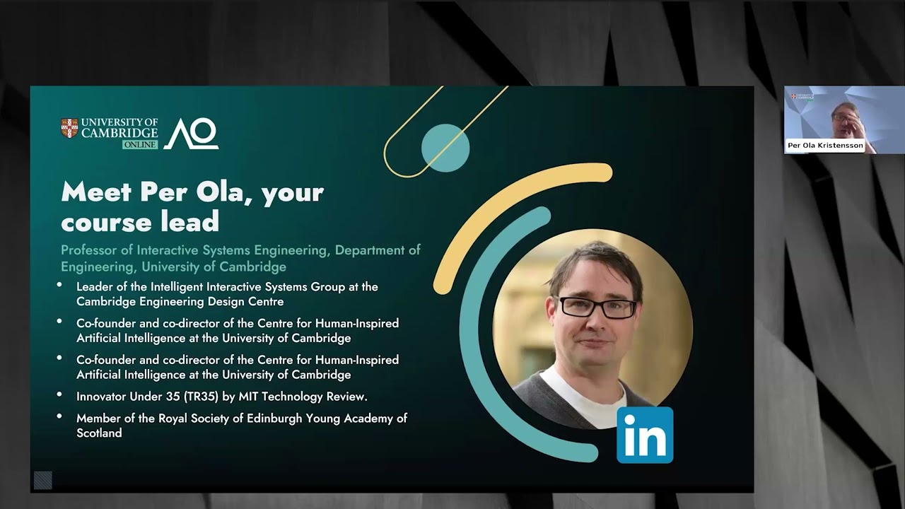 Human&ndash;Computer Interaction (HCI) for AI Systems Design Webinar - June 2025