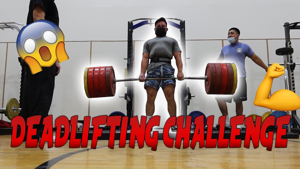 Foo's At The Gym Ep.1(Deadlifting Challenge)