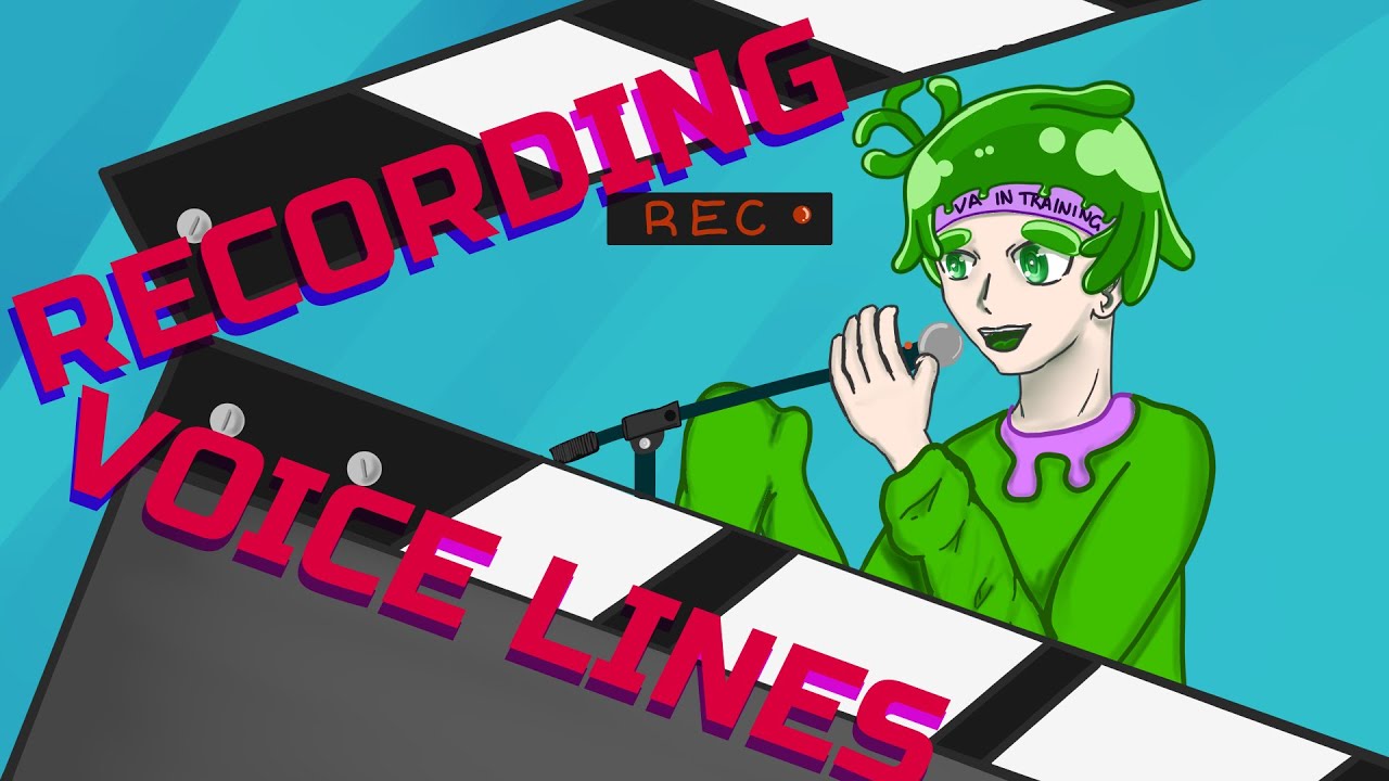 Recording My Lines | Becoming a Voice Actor Part 4
