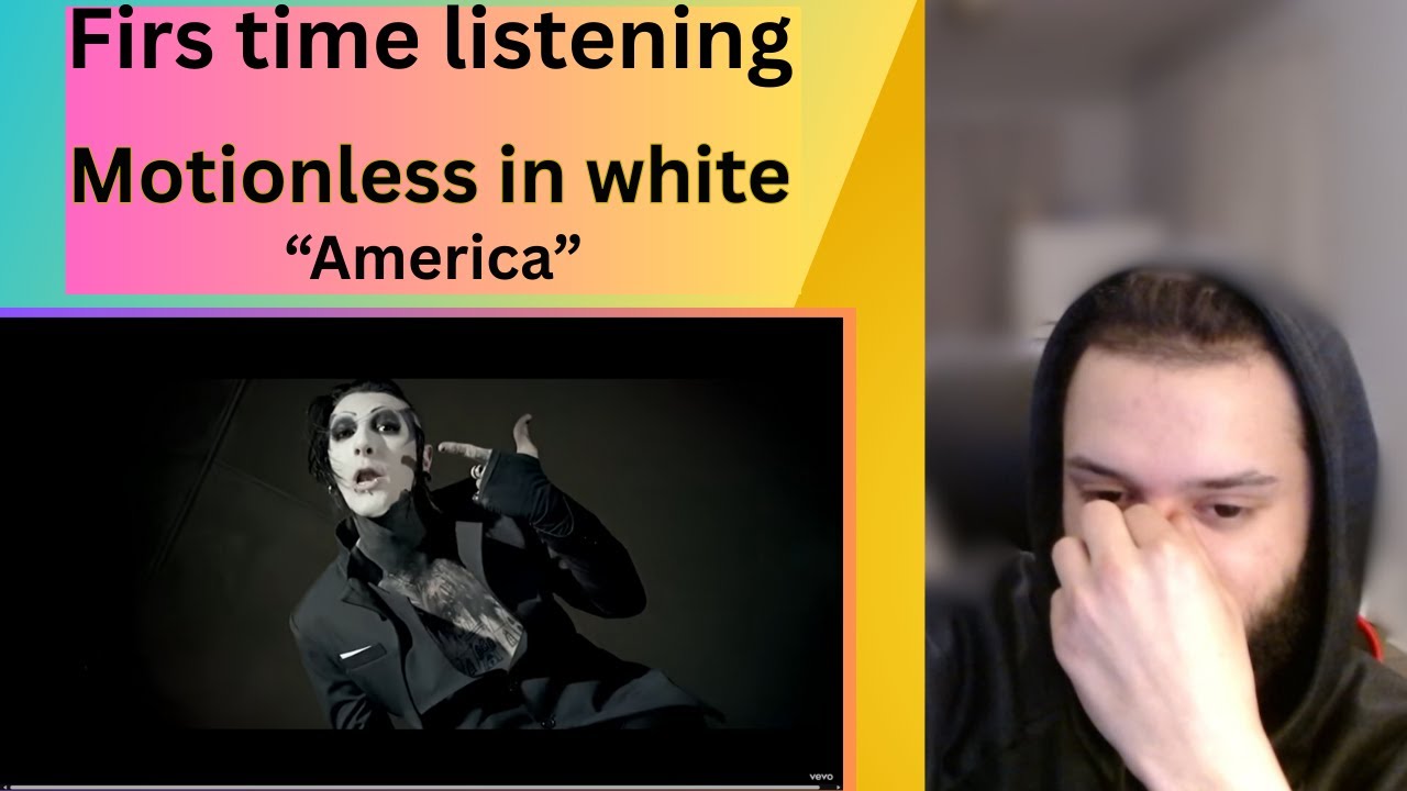 |Bacon Reacts| Motionless In White - America (First time listening)