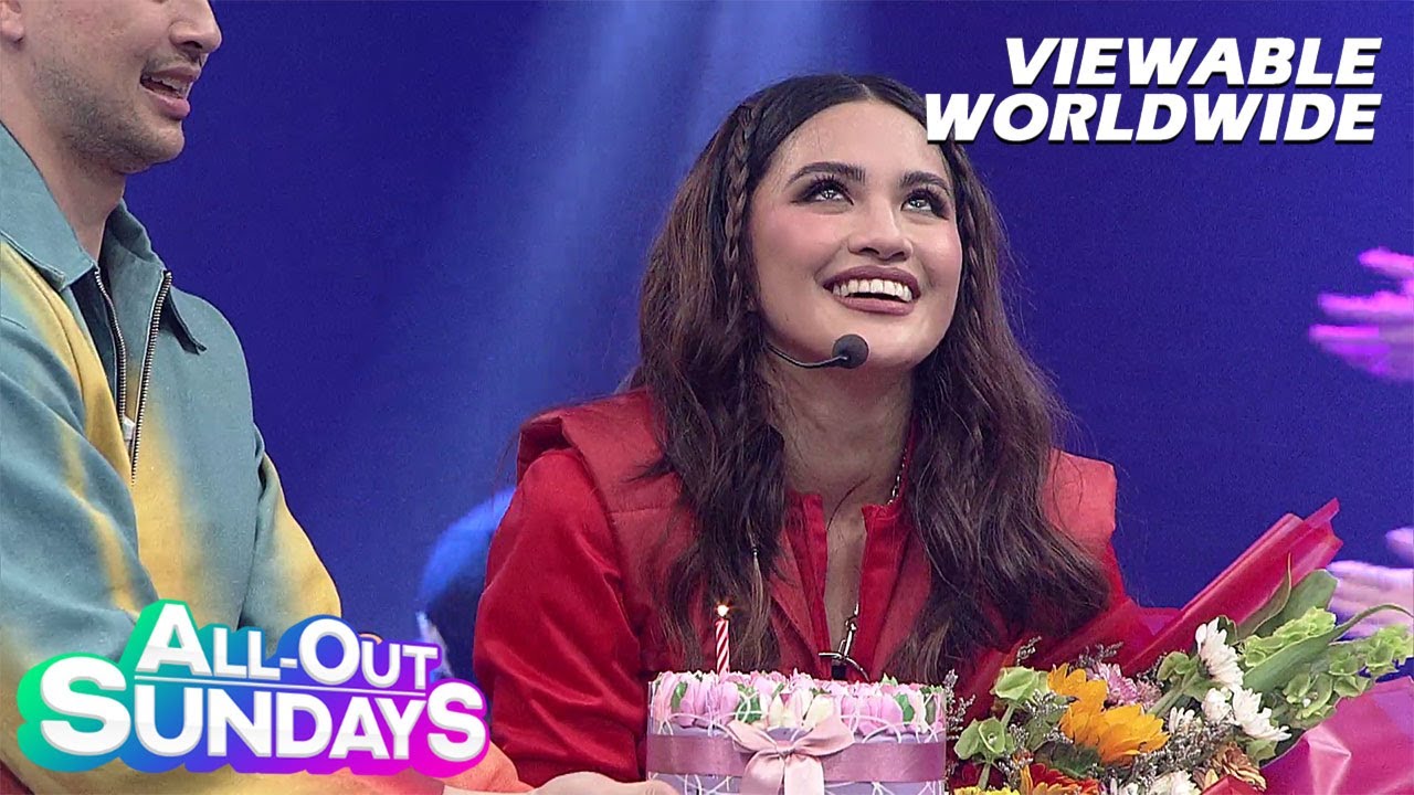 All-Out Sundays: Birthday girl Julie Anne San Jose enjoys another SLAY-able celebration in AOS!