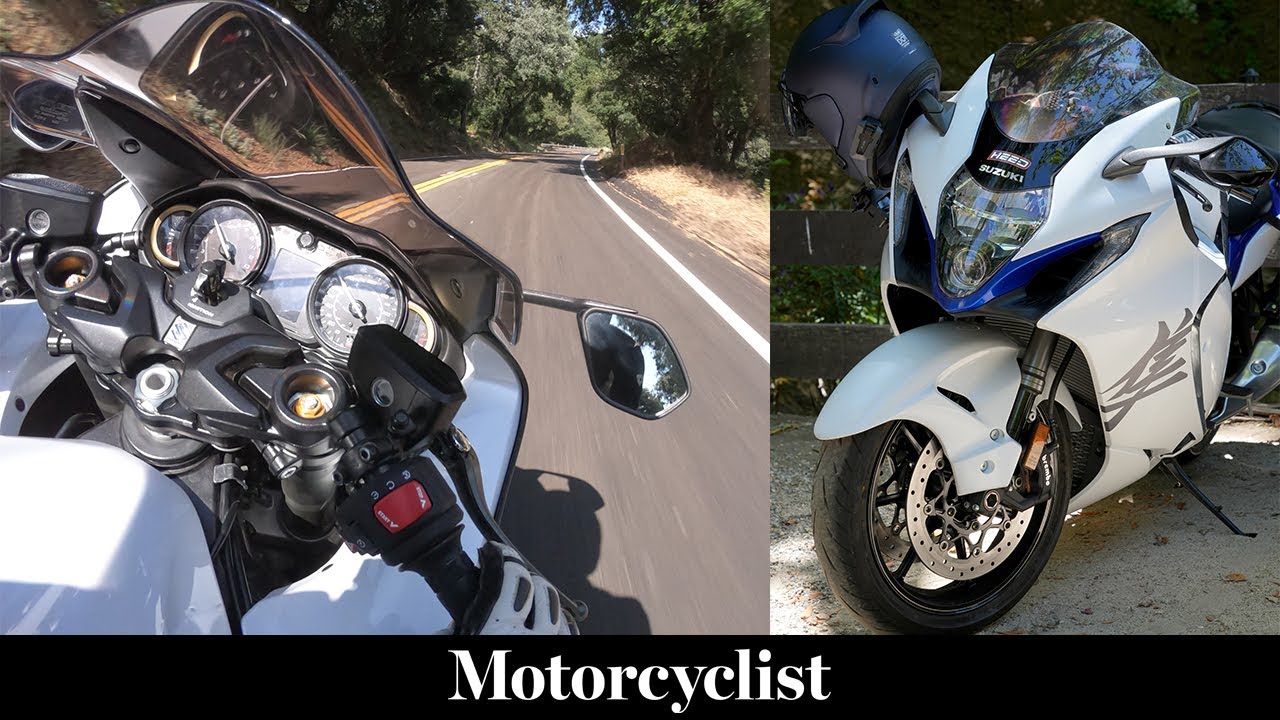 Обзор Suzuki Hayabusa — поездка в Лагуна Сека