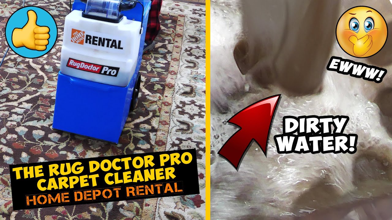 Как использовать чистящее средство для ковров Rug Doctor Pro [прокат Home Depot]