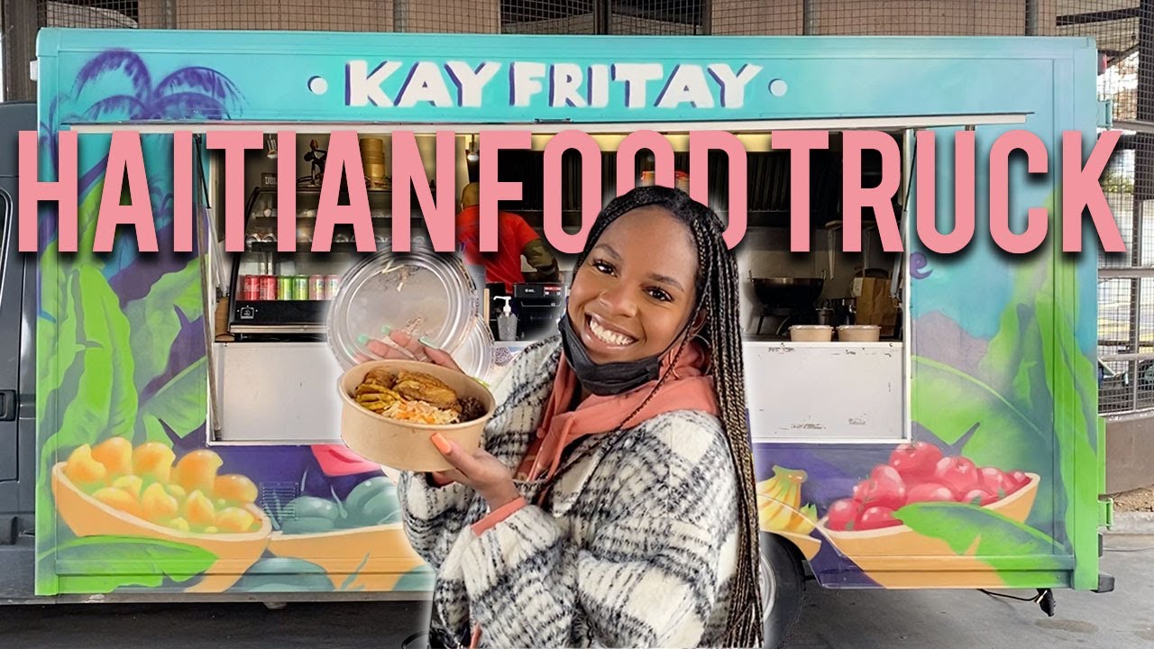 HAITIAN FOOD TRUCK IN PARIS? Testing out Kay Fritay 🍴🍗 | The Haitian Croissant
