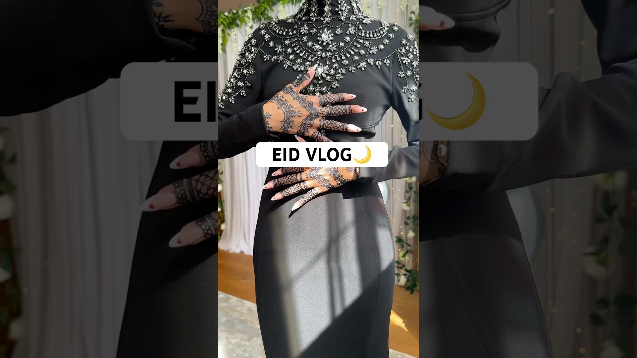 EID 2025 IN LONDON🌙 #eid2025 #eidmubarak #eidvlog #muslimah #muslimcommunity