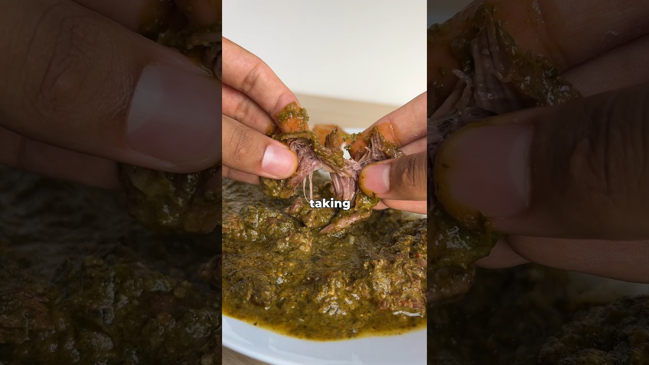 CASSAVA LEAF STEW 🇸🇱 #stew #comfortfood #series #cooking