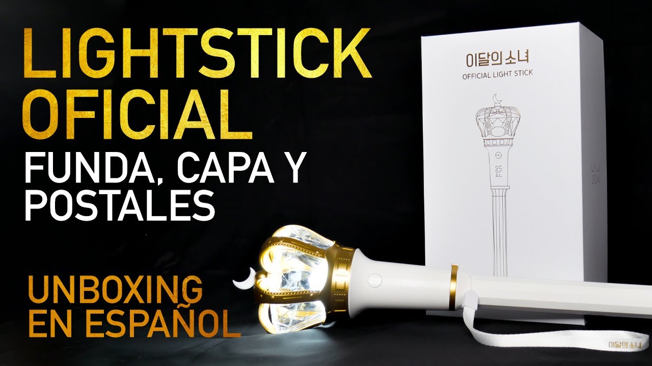 [Unboxing En Español] Lightstick oficial de LOOΠΔ, funda, capa y postales  | LvnarOrbit *ENG SUB*