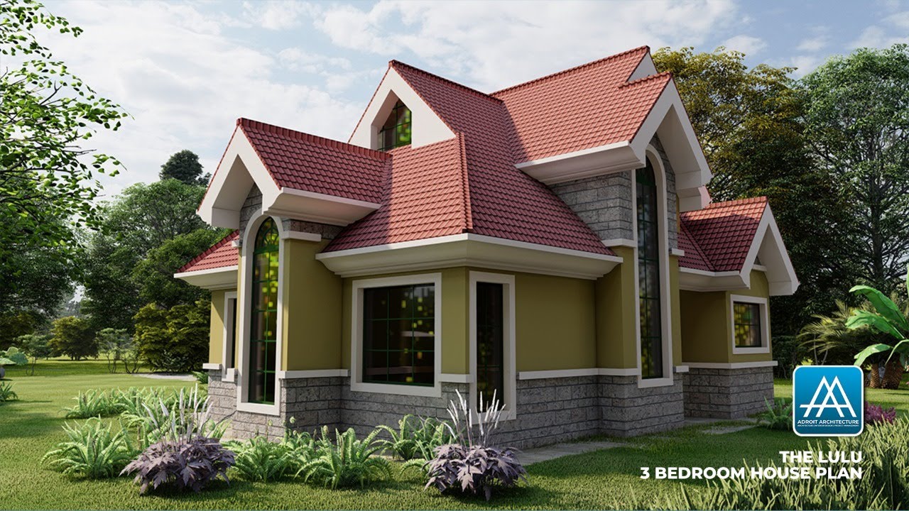 The Lulu 3 Bedroom House Plan